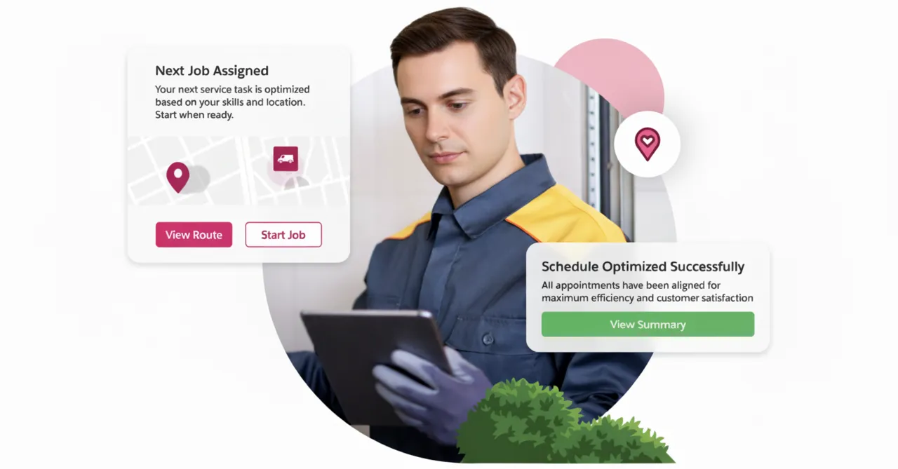 Salesforce Field Service Hero Image